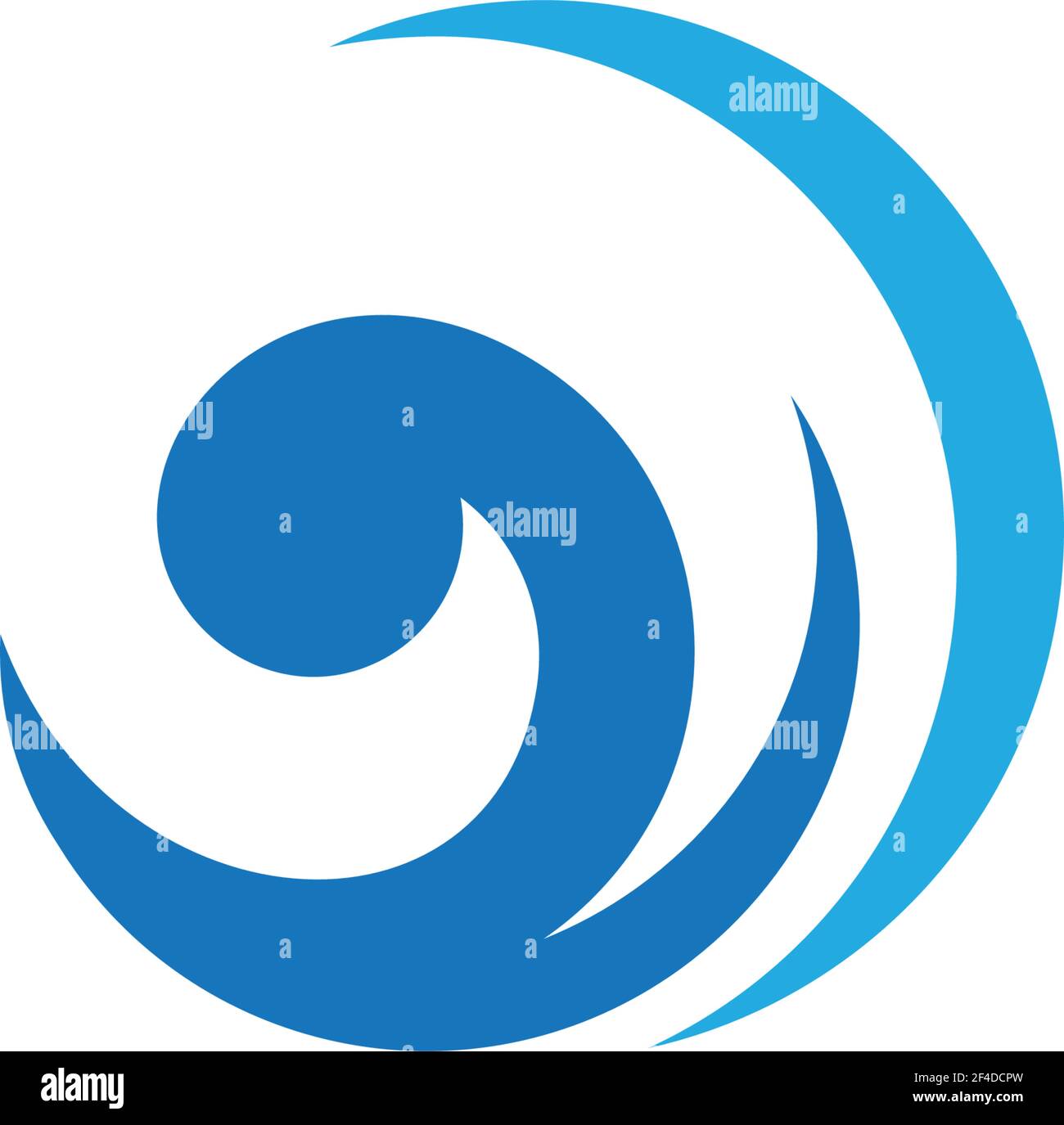 Water wave logo vector icon illustration design Stock Vector Image ...