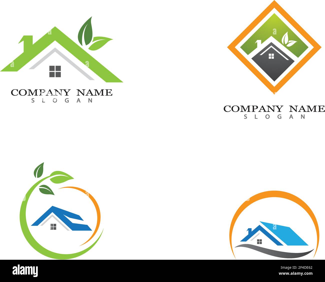Property logo template vector icon illustration design Stock Vector ...