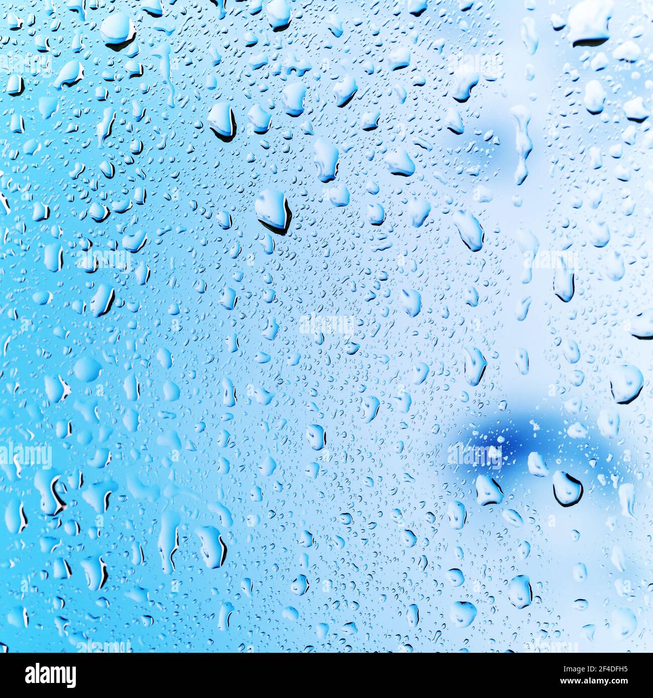 Water rain drops on a window glass background Stock Photo - Alamy