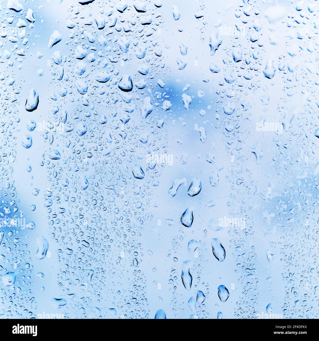 Water rain drops on a window glass background Stock Photo - Alamy