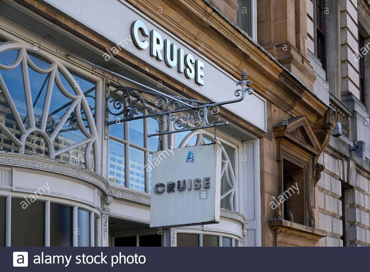 Cruise Fashion, Designer Menswear Womenswear and accessories, George Street, Edinburgh, Scotland Stock Photo