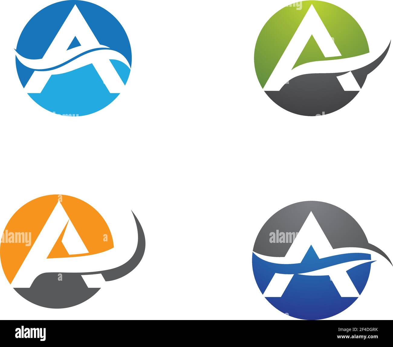 A letter logo vector icon illustration design Stock Vector Image & Art ...