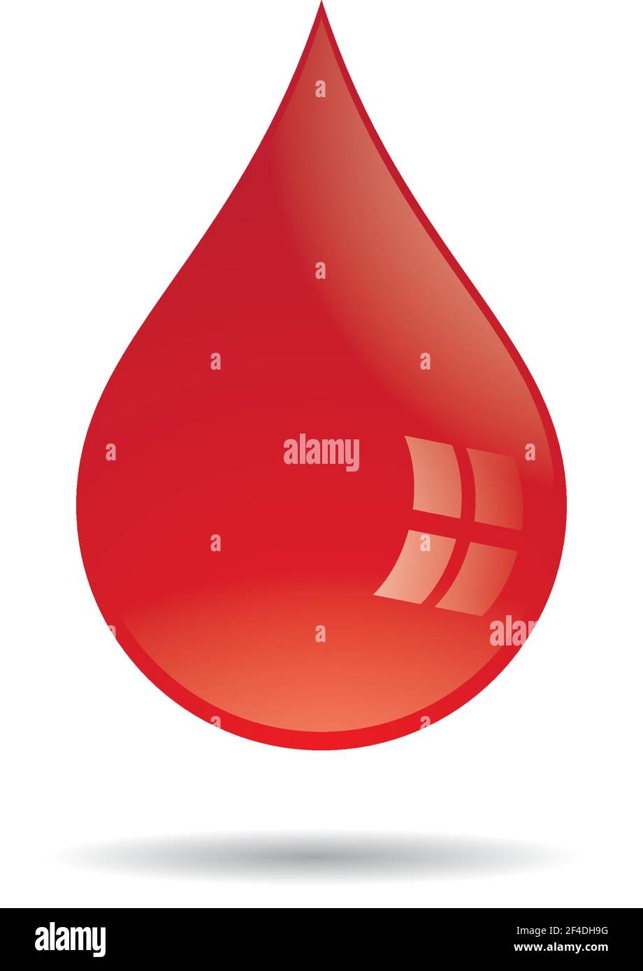 Blood logo template vector icon illustration design Stock Vector Image ...