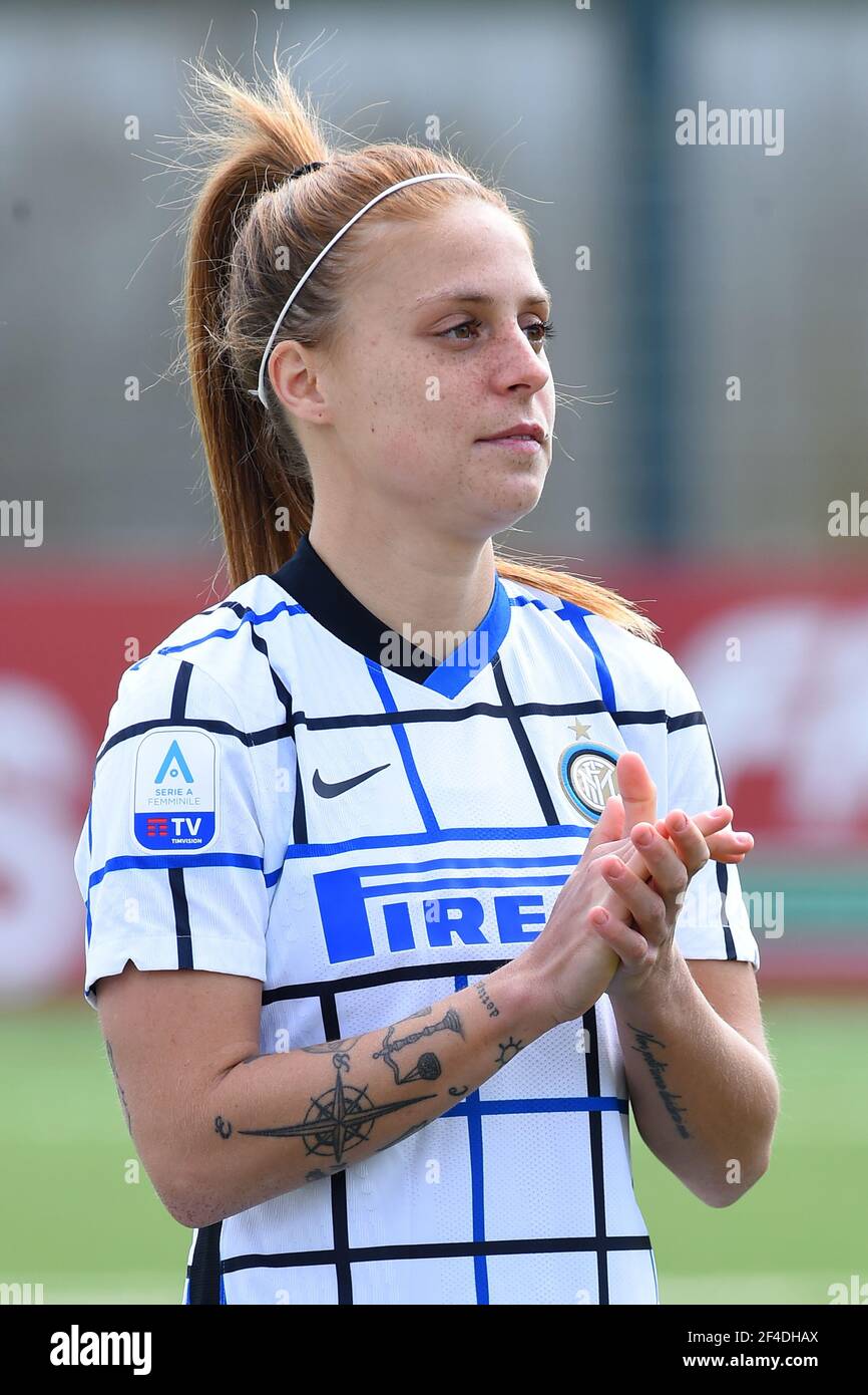 Rome Lazio. 20th Mar 2021. Beatrice Merlo of Fc Inter in action