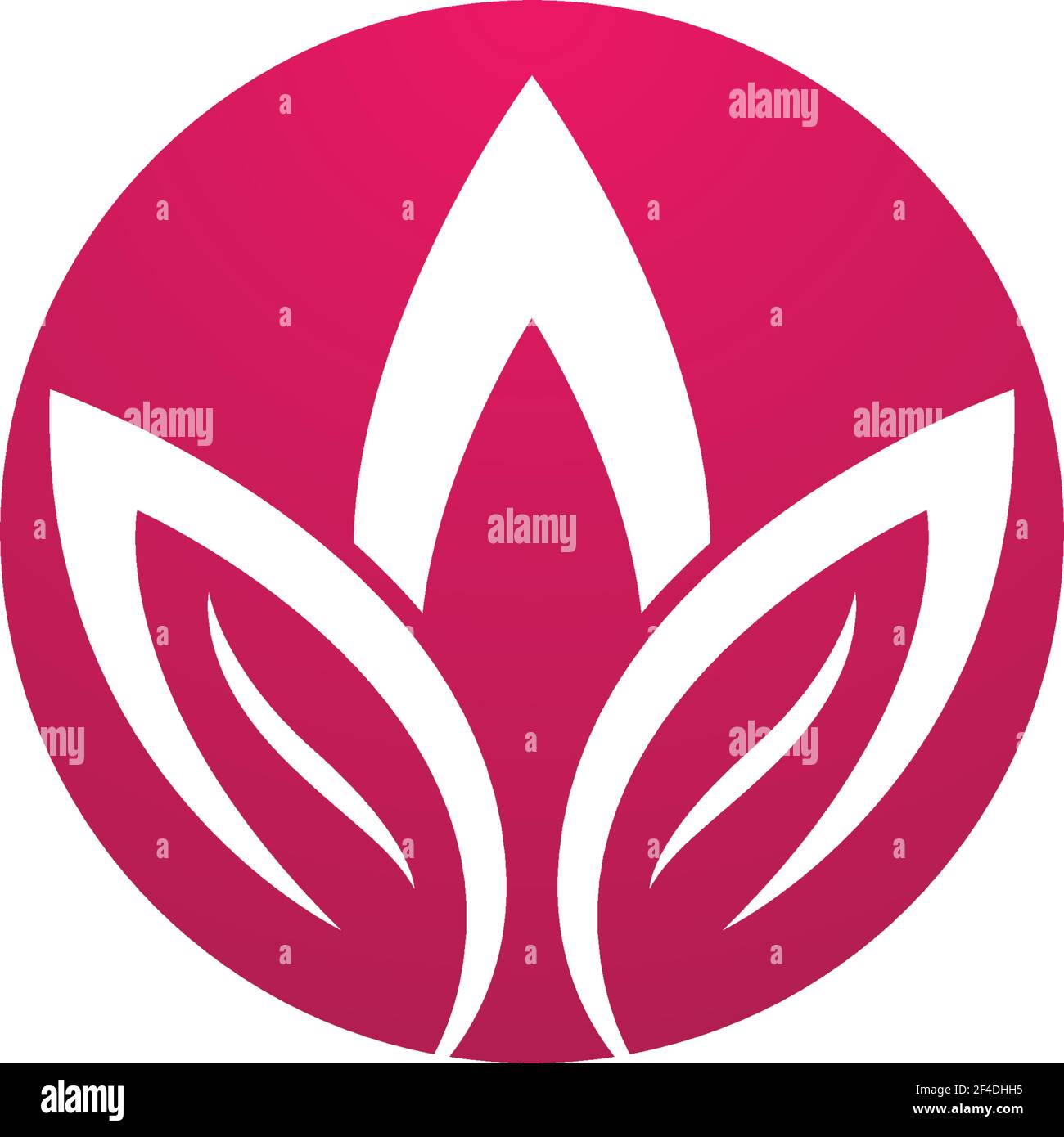 Beauty vector flowers design logo Template icon Stock Vector Image ...