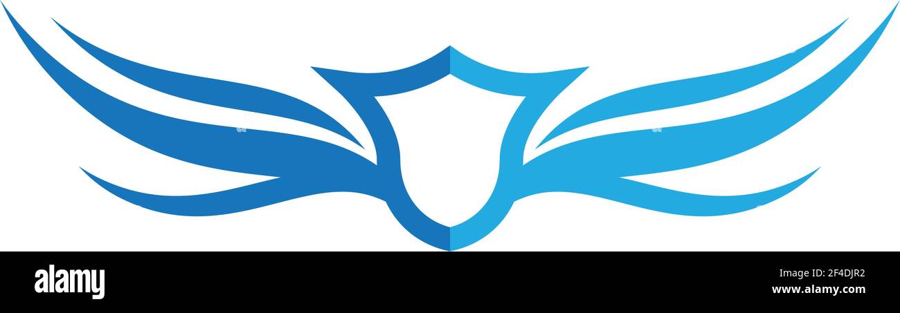 Wing logo template symbol icon illustration design Stock Vector Image ...
