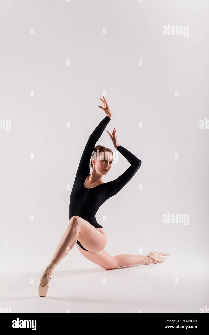 Ballet Dancer Silhouette Dancing Pose Position Stock Illustration  1294786543 | Shutterstock