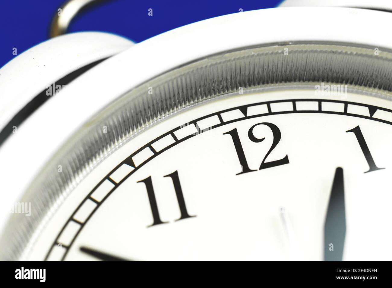 Alarm clock close-up photo, macro shot of numbers, time concept photo ...