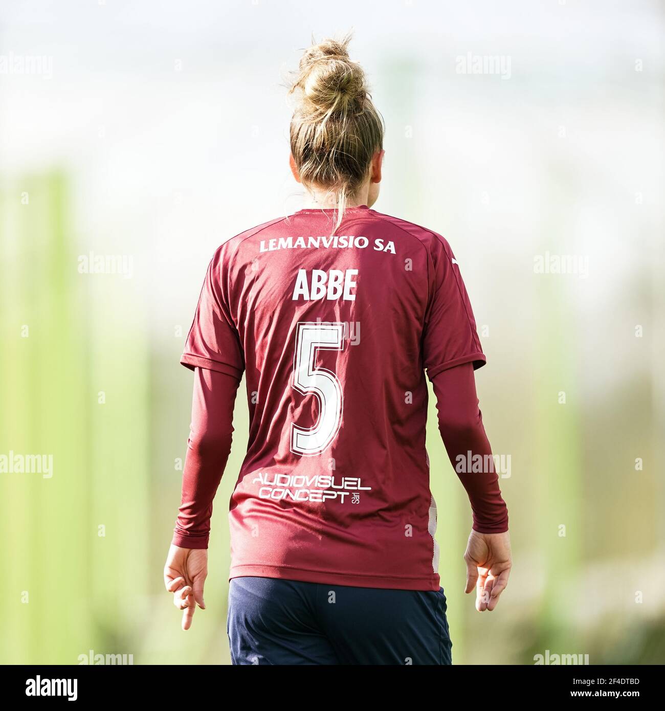 Zurich, Switzerland. 20th Mar, 2021. March 20, 2021, Zurich,  Heerenschuerli, Zurich, AXA Women's Super League: FC Zurich Women -  Servette FC Chenois Feminin, in action (Switzerland/Croatia OUT) Credit:  SPP Sport Press Photo. /