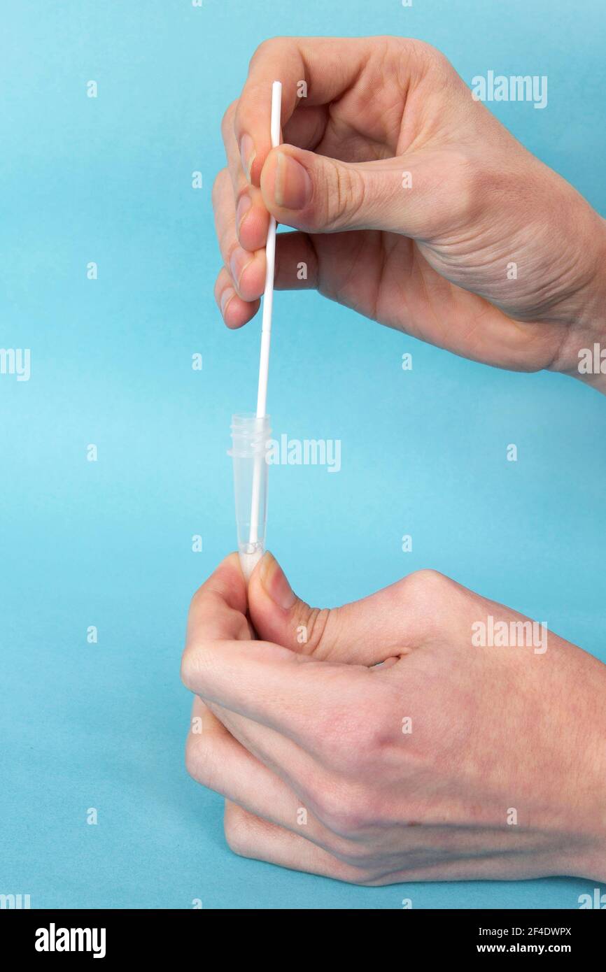 Disposable Swabs In Buffer Solution, Covid19 Antigen Rapid Test, Self