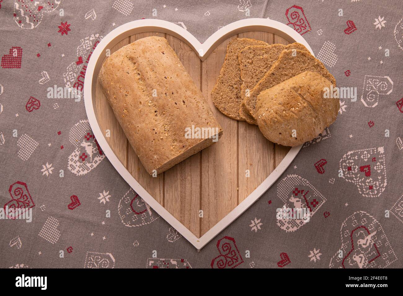 multigrain Bread homemade Stock Photo