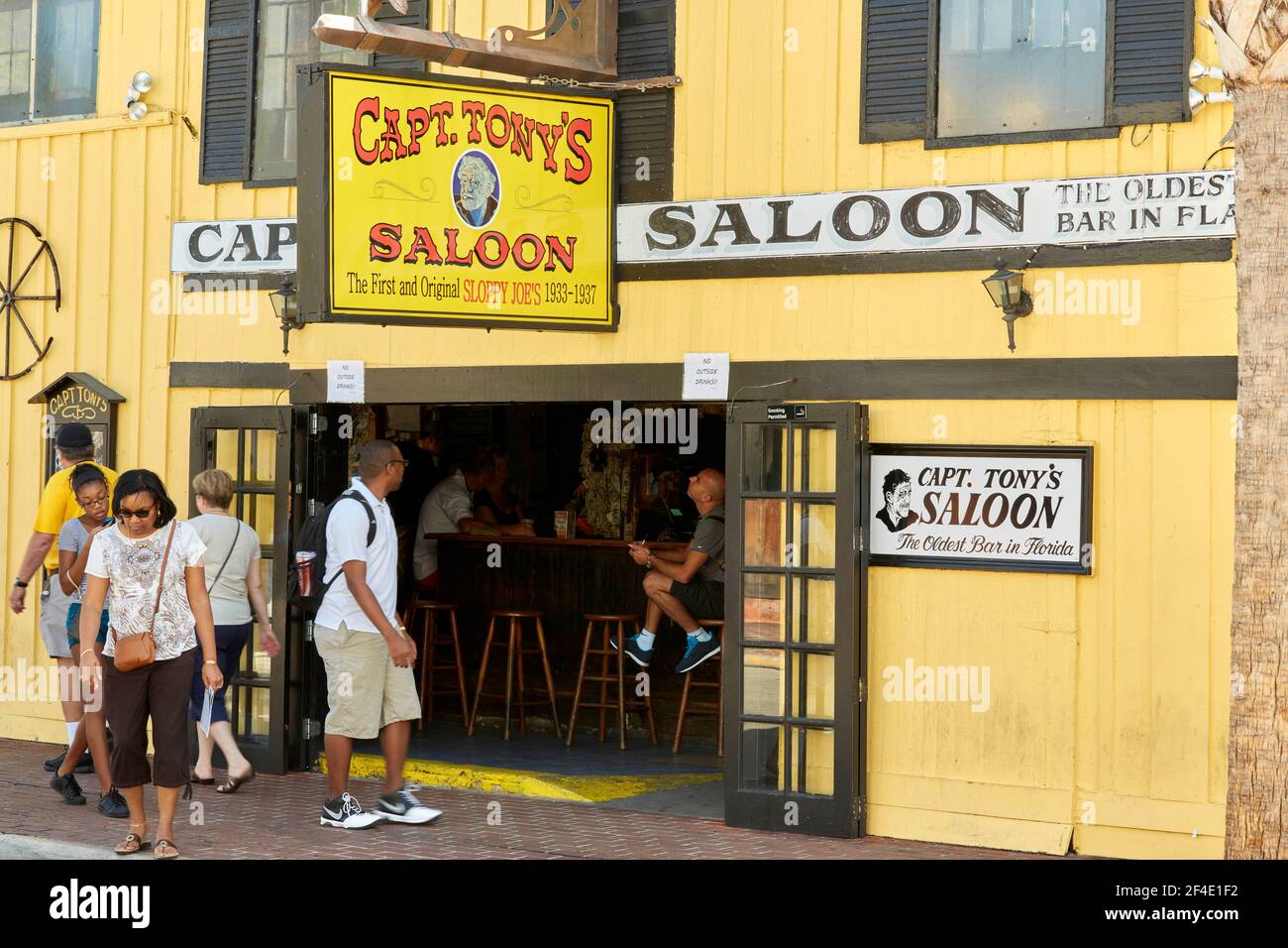 Capt. Tony's Saloon The oldest bar in Florida on Greene St Key West