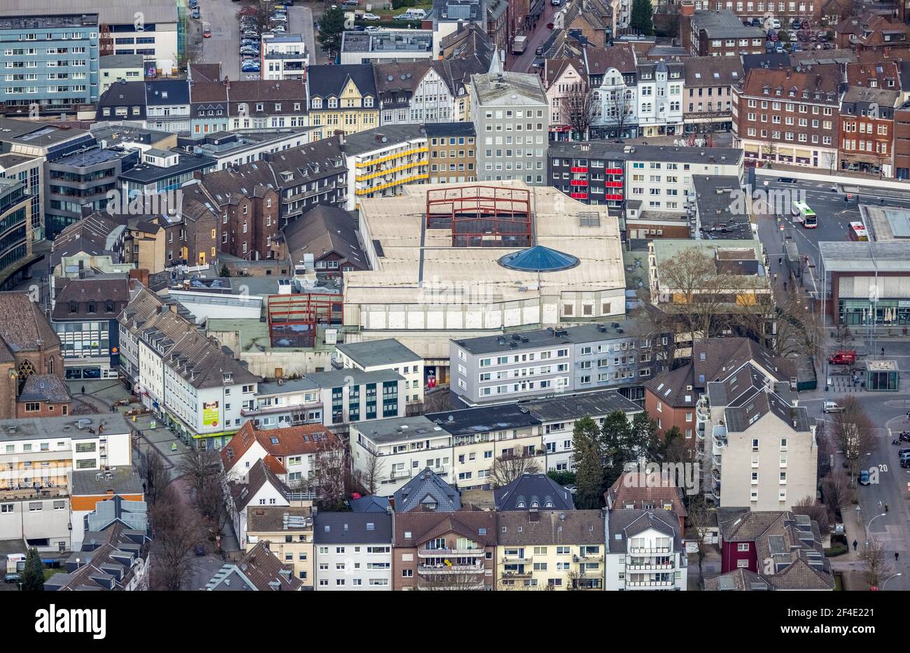 aerial view, shopping center Hansa Center, Bottrop, Ruhr area, North  Rhine-Westphalia, Germany, City, DE, shopping center, shopping mall,  shopping mar Stock Photo - Alamy