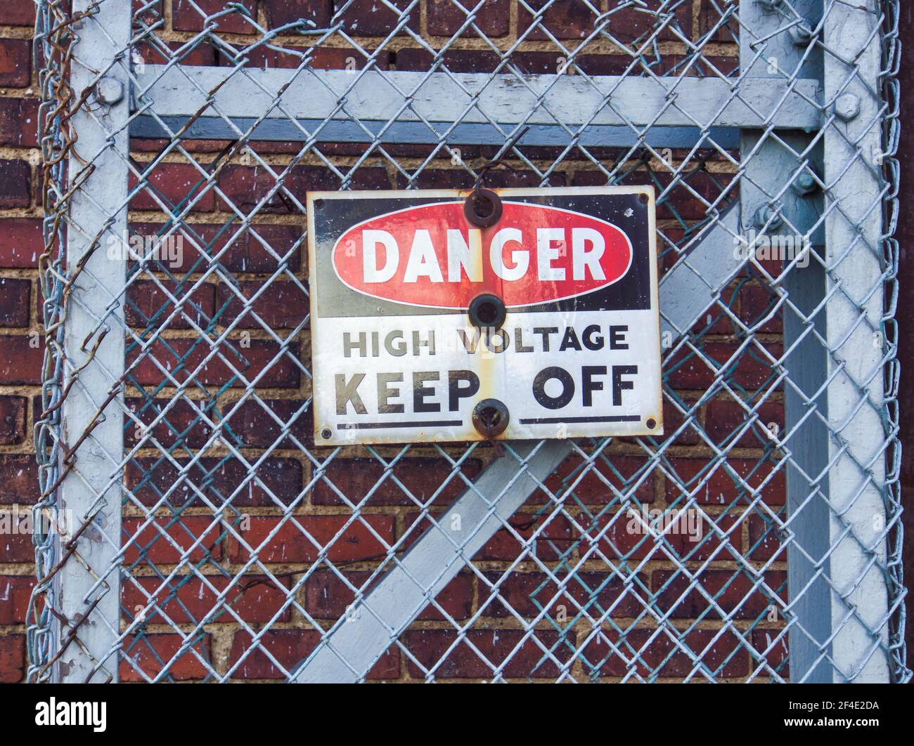 Electric Shock Caution Sign High Resolution Stock ...