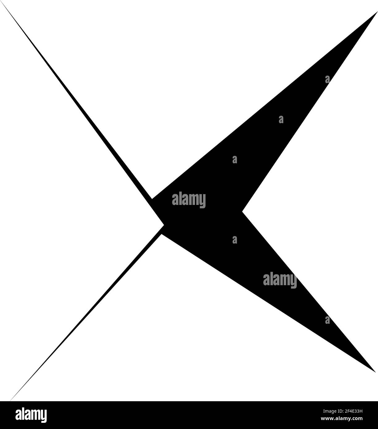 Edgy, geometric random amorph, amorphous shape, element vector — Stock ...