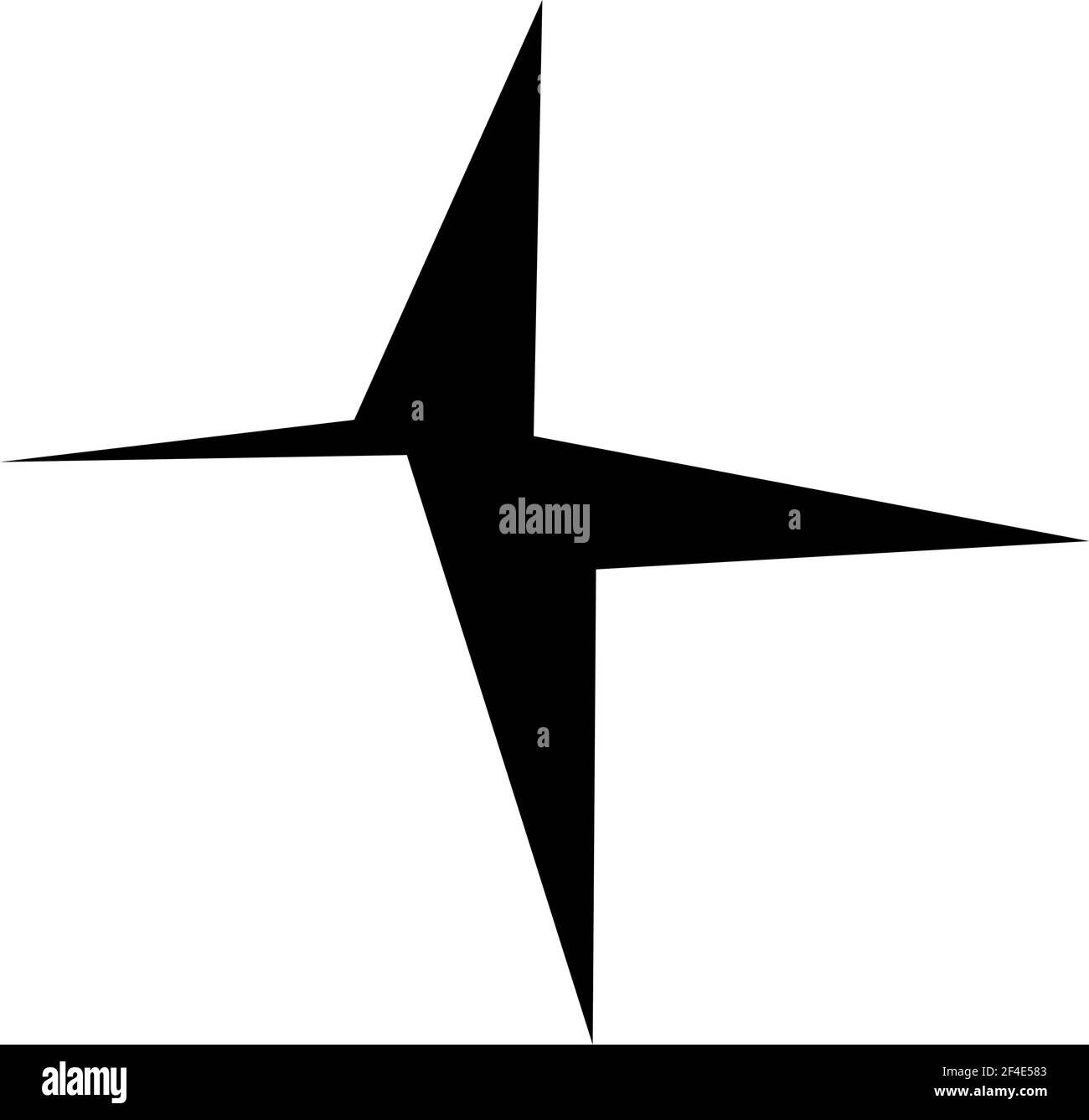 Edgy, geometric random amorph, amorphous shape, element vector — Stock ...