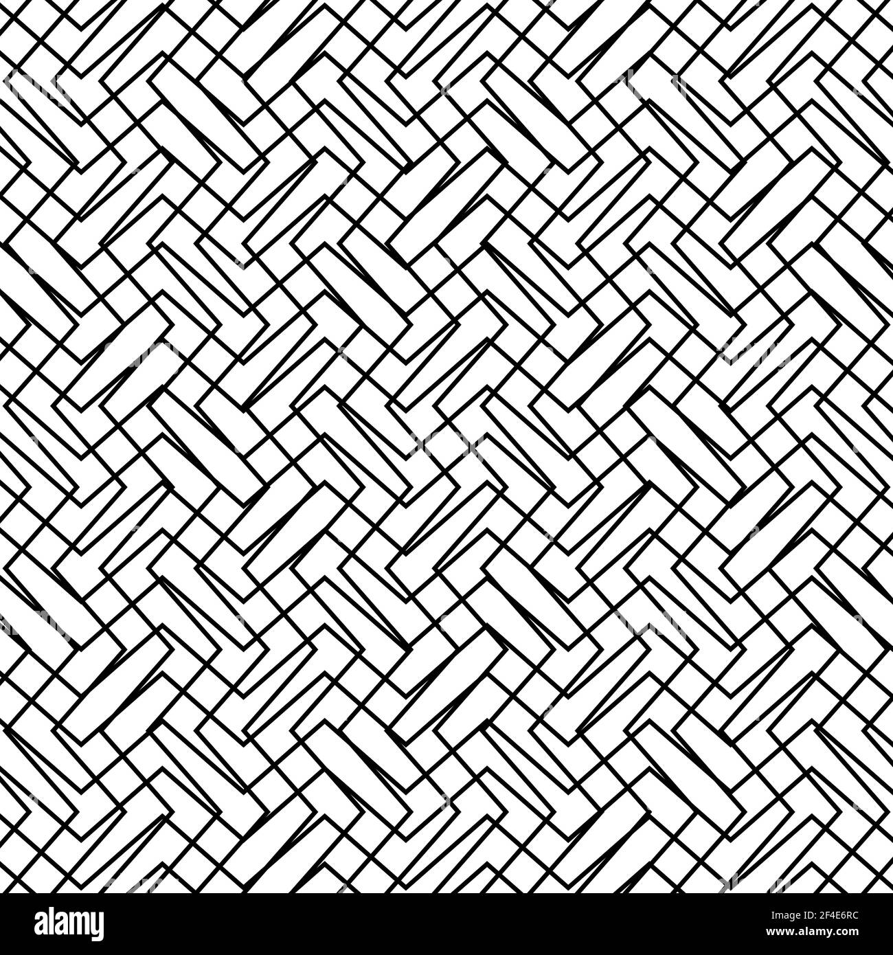 Interslace Pattern Tangled Interlace, Intertwine and interlocked Lines vector Geometric ...