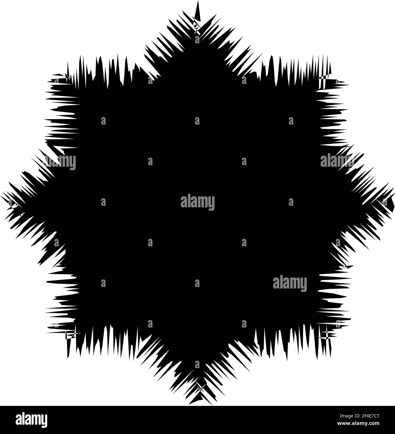 Random amorph amorphous shape element vector Stock vector