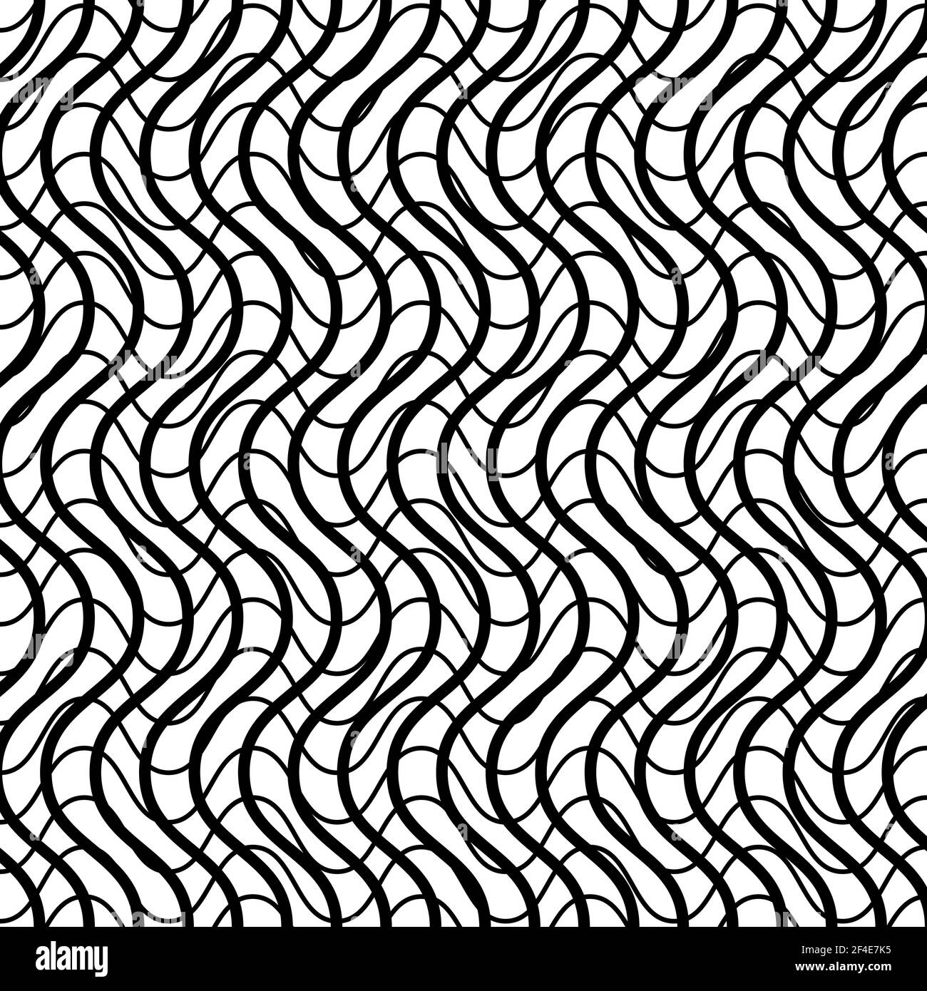 Interslace Pattern Tangled Interlace, Intertwine and interlocked Lines vector Geometric ...