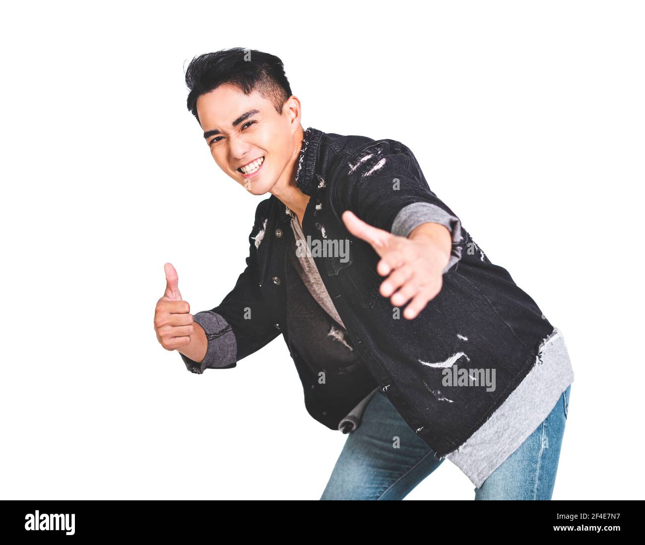 Excited chinese man hi-res stock photography and images - Alamy