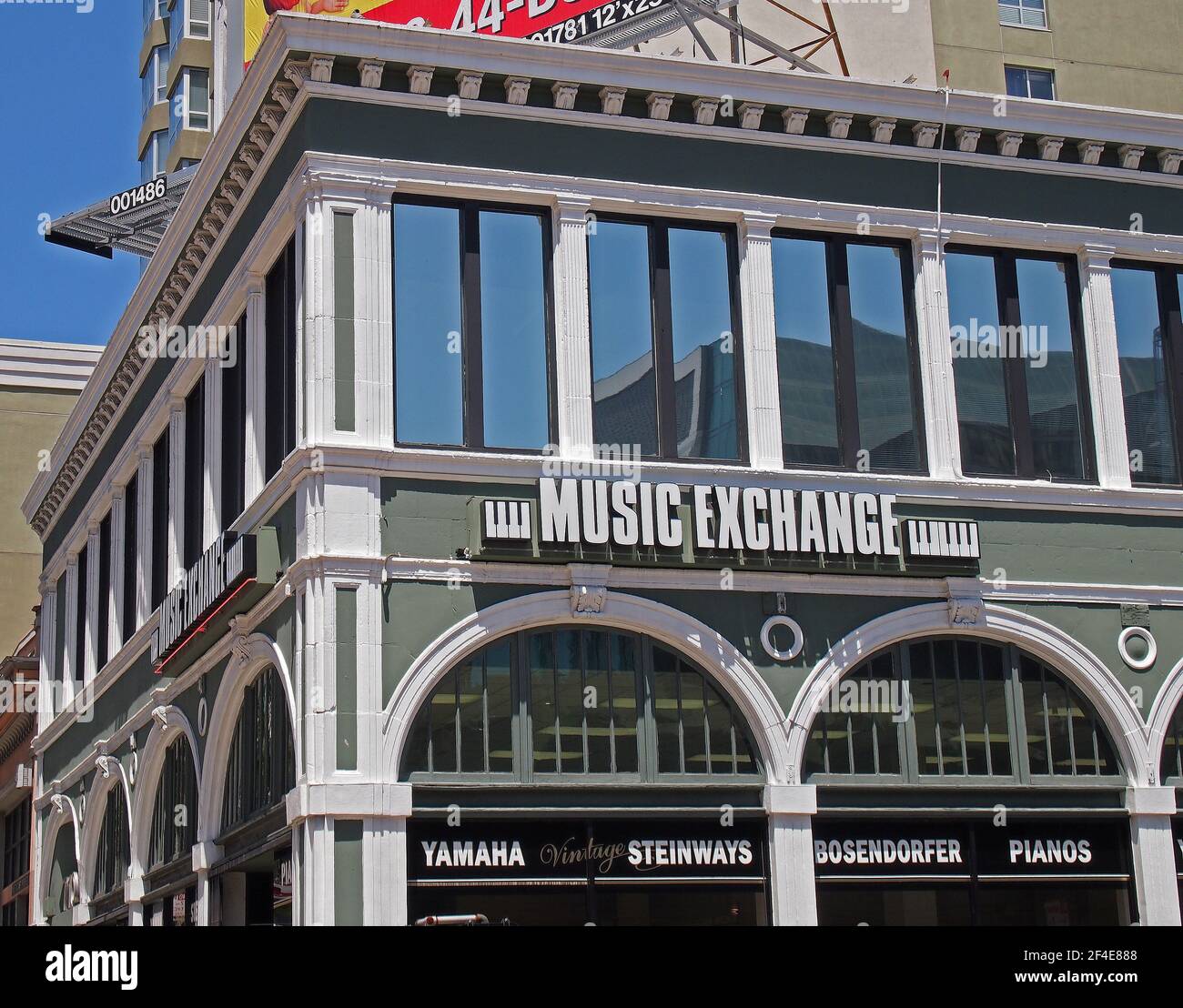 the Music Exchange Piano store in San Francisco, California Stock Photo -  Alamy