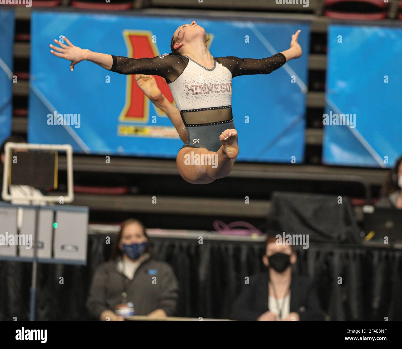 Minneapolis, MN, USA. 20th Mar, 2021. Minnesota's Lexi Ramler performs