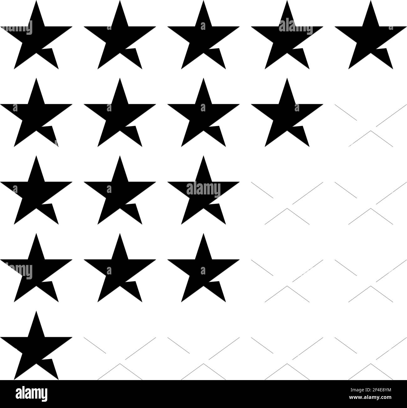 black and white 1 star rating black and white 1 star rating