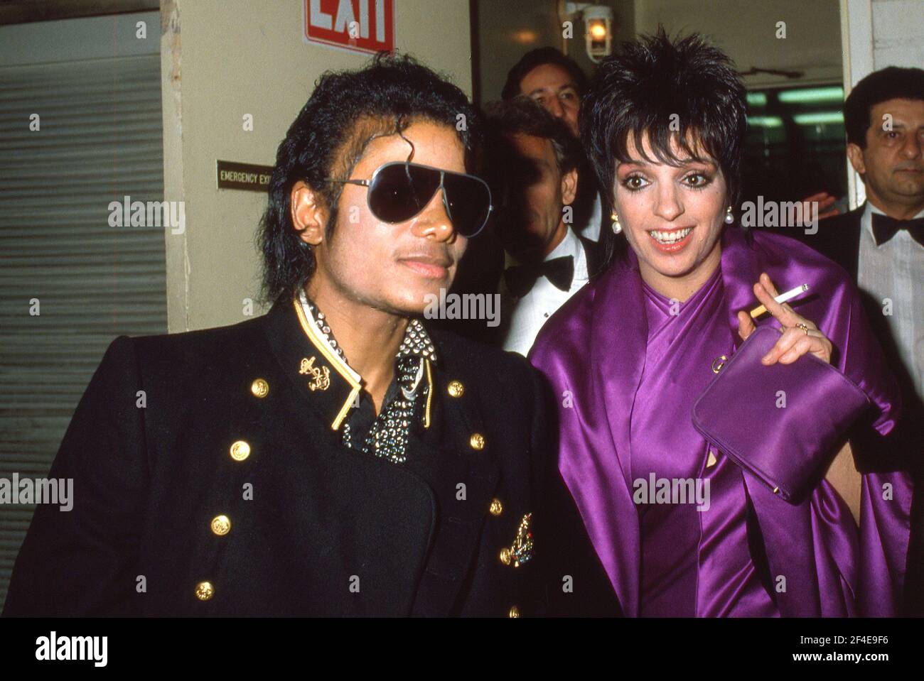 Liza Minnelli And Michael Jackson