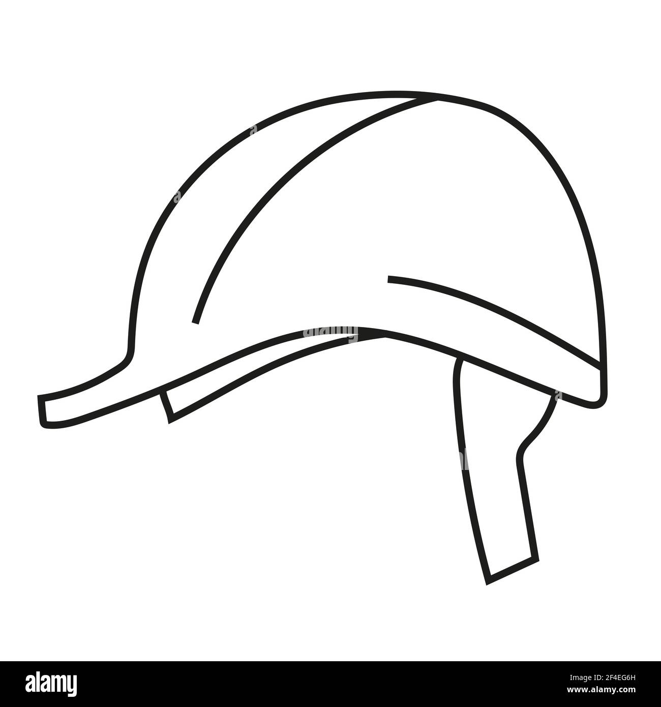 Sketch Design of Open Face Motorcycle Helmet Stock Vector - Illustration of  open, classic: 176204981