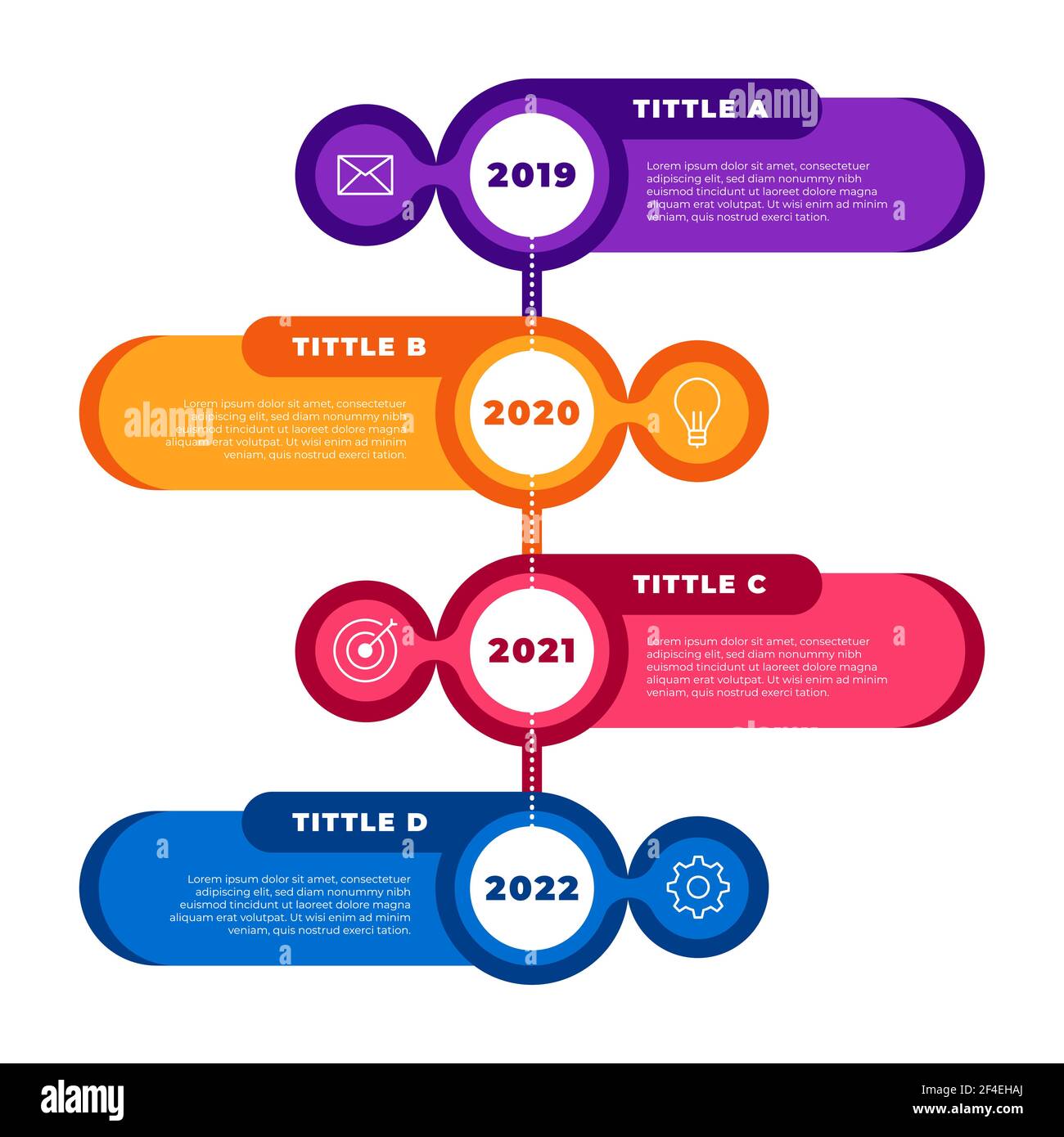 Timeline infographic template Vector illustration Stock Vector Image ...
