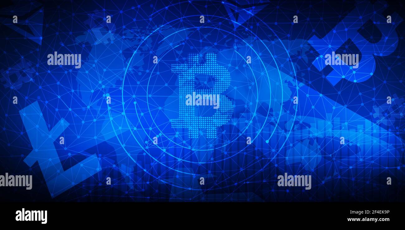 Cryptocurrency wallpaper hi-res stock photography and images - Alamy
