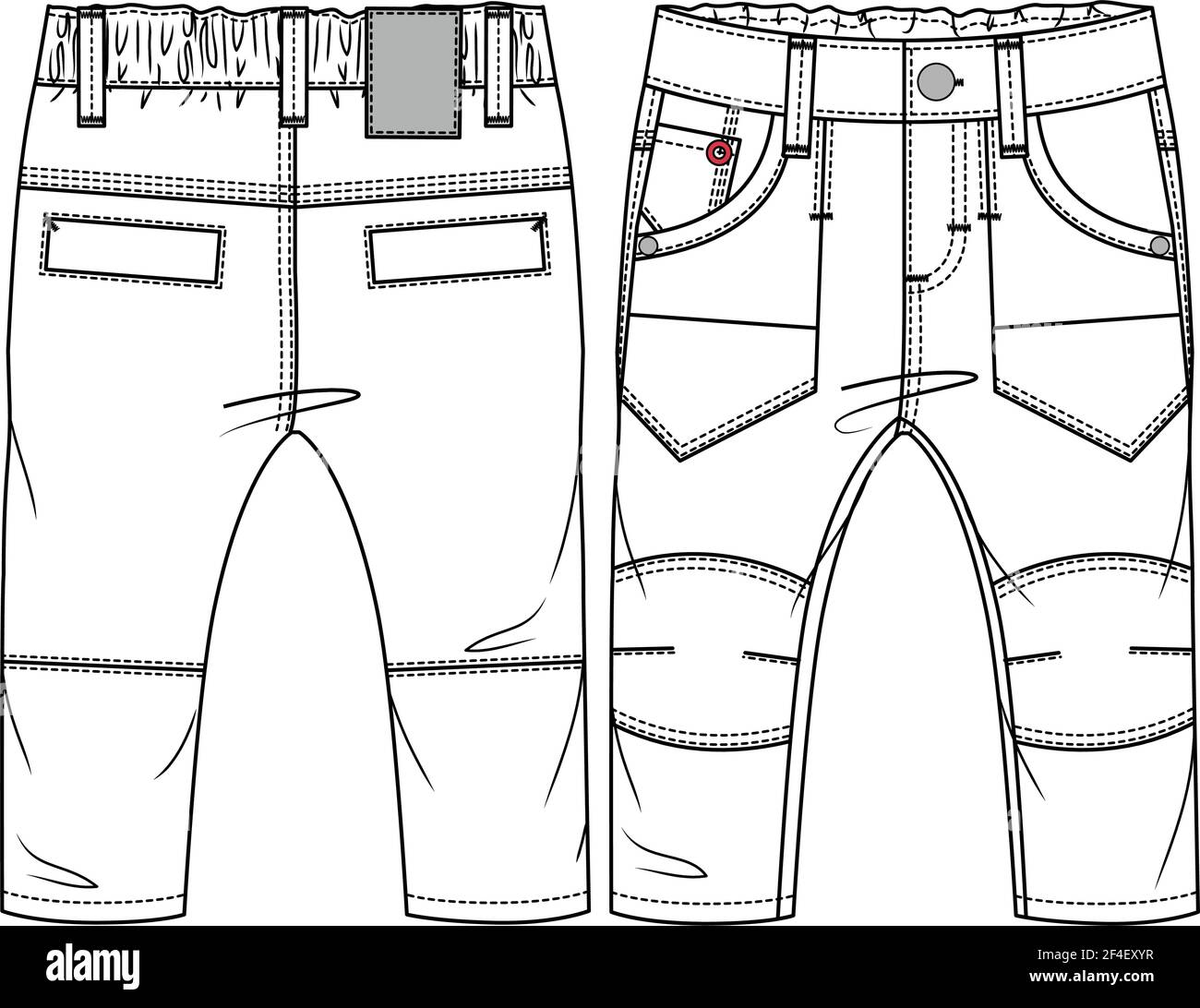 Clothes make sew boy Stock Vector Images Alamy