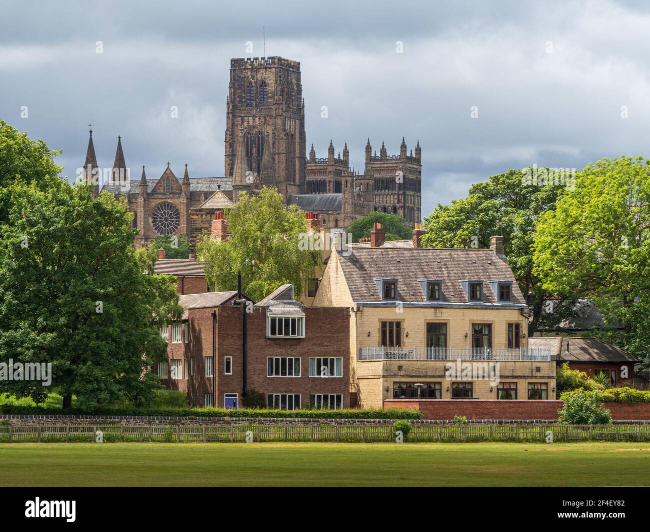 Durham Cathedral from the River Wear Stock Photo - Alamy