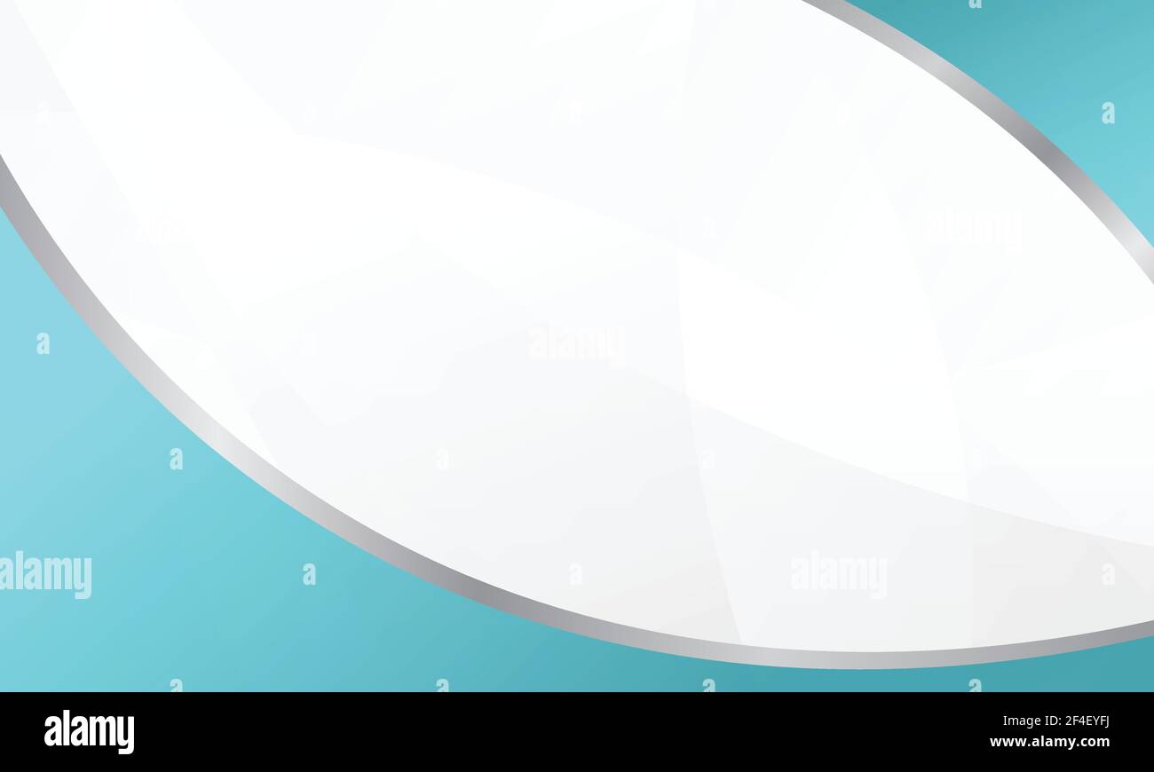 Blue and white curvy with silver line background. Design for banner