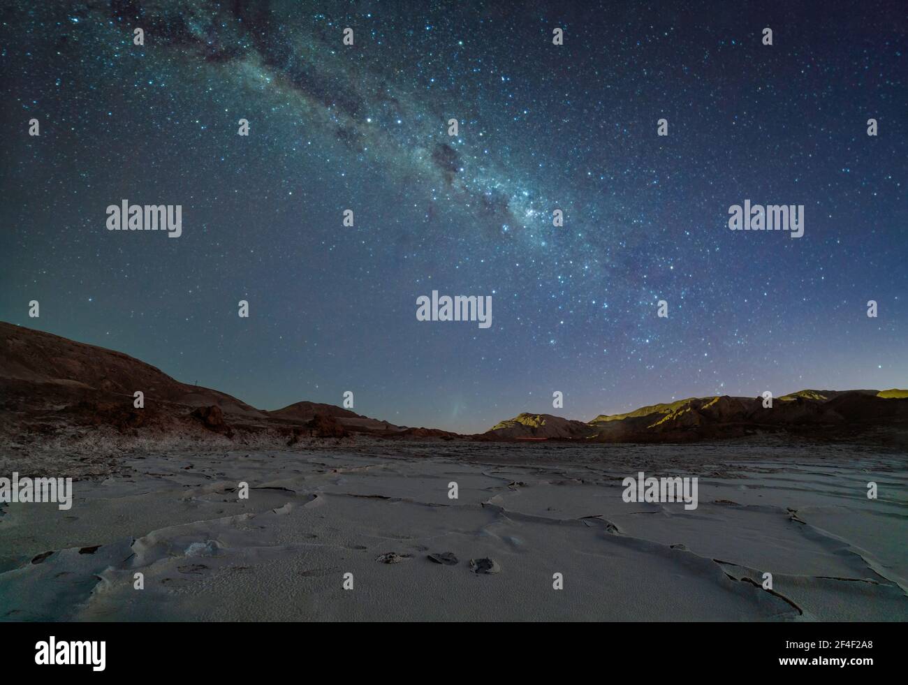 Milky Way from Death Valley Stock Photo - Alamy