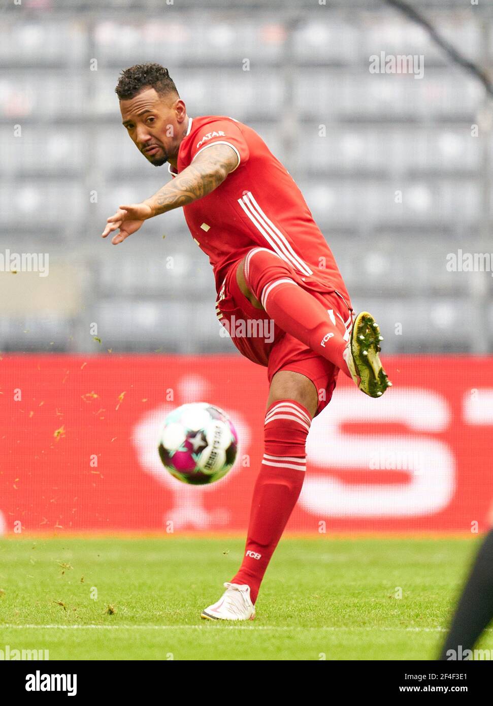 Jerome Boateng Fcb 17 In The Match Fc Bayern Muenchen Vfb Stuttgart 4 0 1 German Football League On March 20 2021 In Munich Germany Season 2020 2021 Matchday 26 1 Bundesliga Fcb Munchen 26 Spieltag C