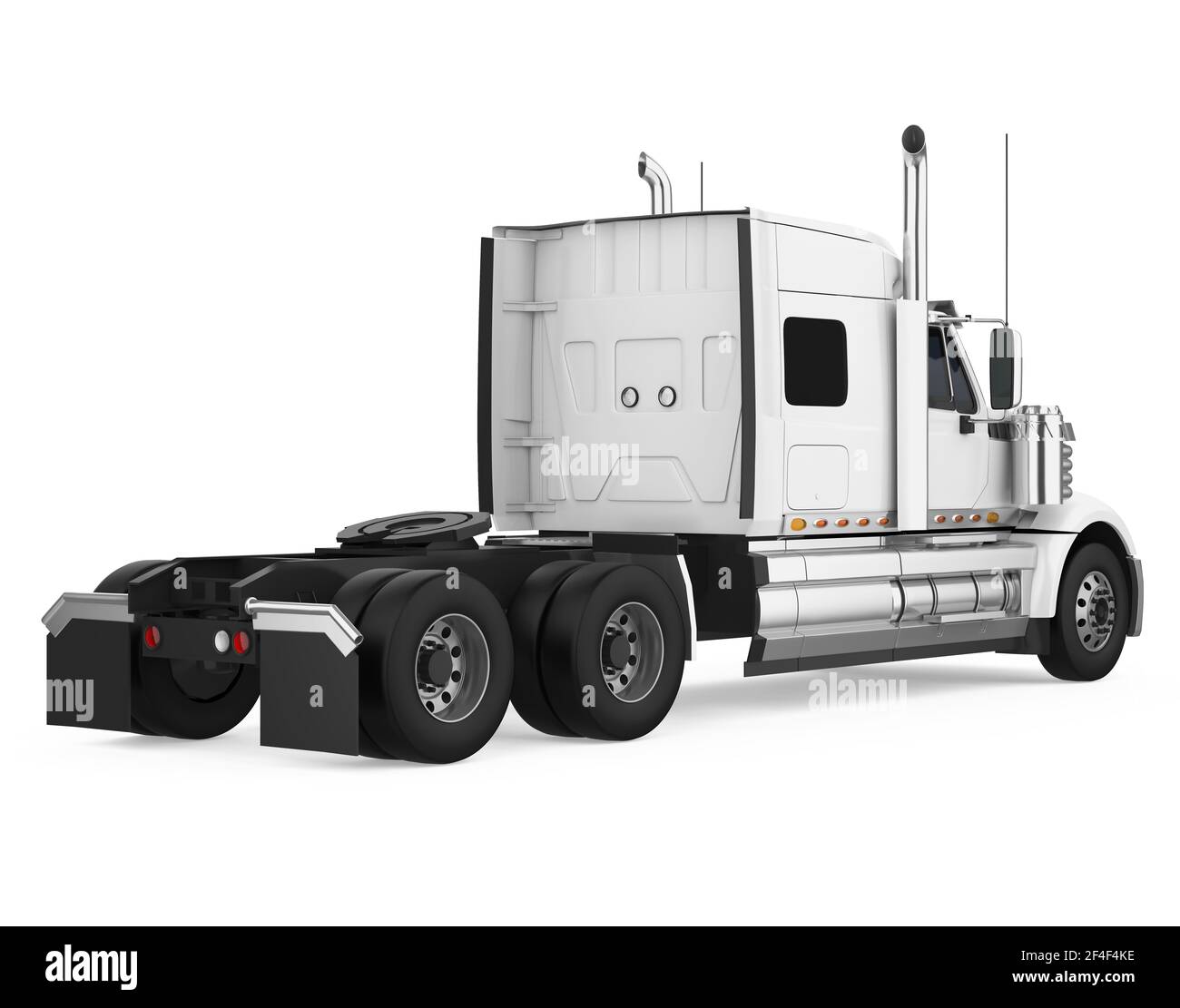 Semitrailer Truck Isolated Stock Photo Alamy