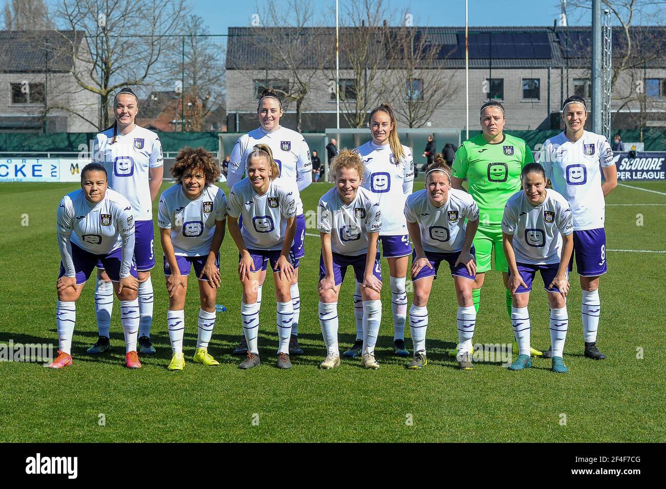 RSC ANDERLECHT VS OHL Charlotte Tison (20) of Anderlecht and