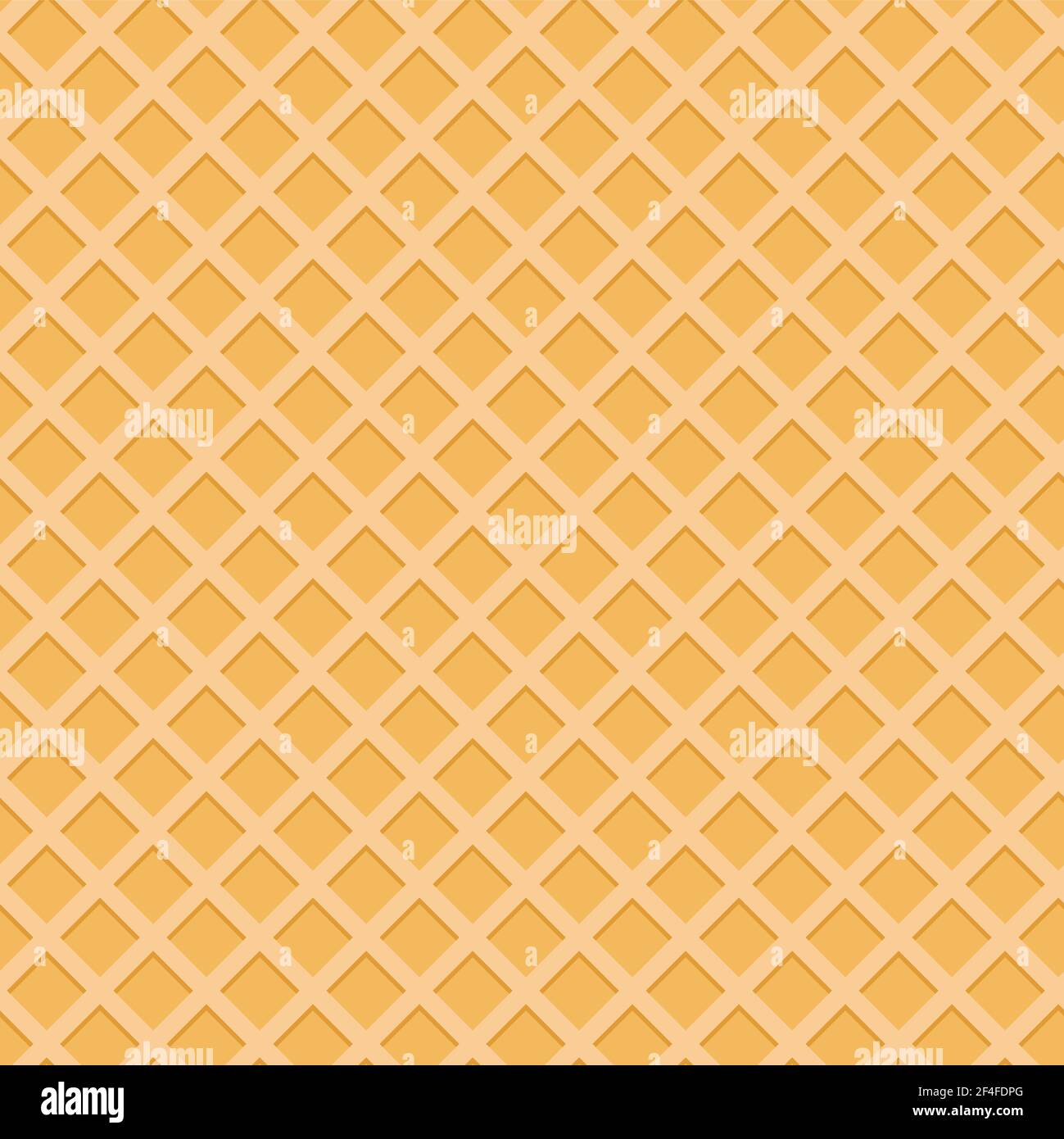 Wafer seamless pattern texture background. Vector Illustration Stock Vector
