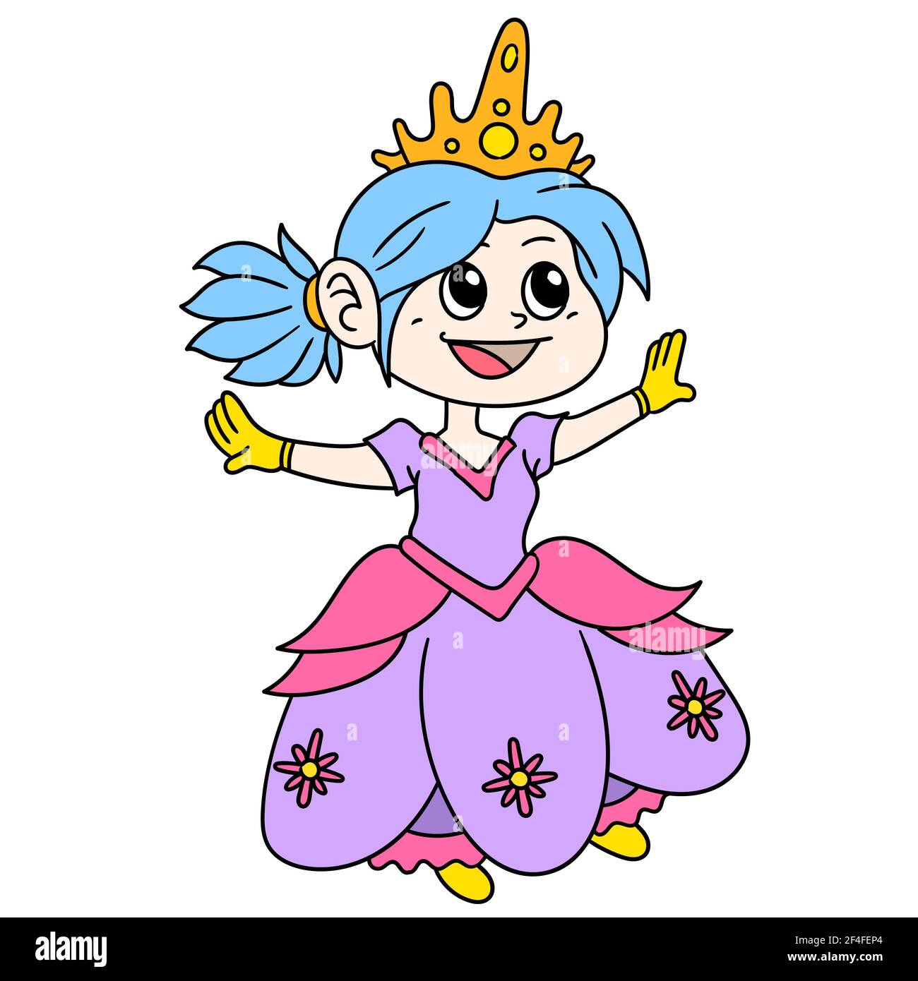beautiful cinderella princess in fancy dress is coming to the party Stock  Vector Image & Art - Alamy