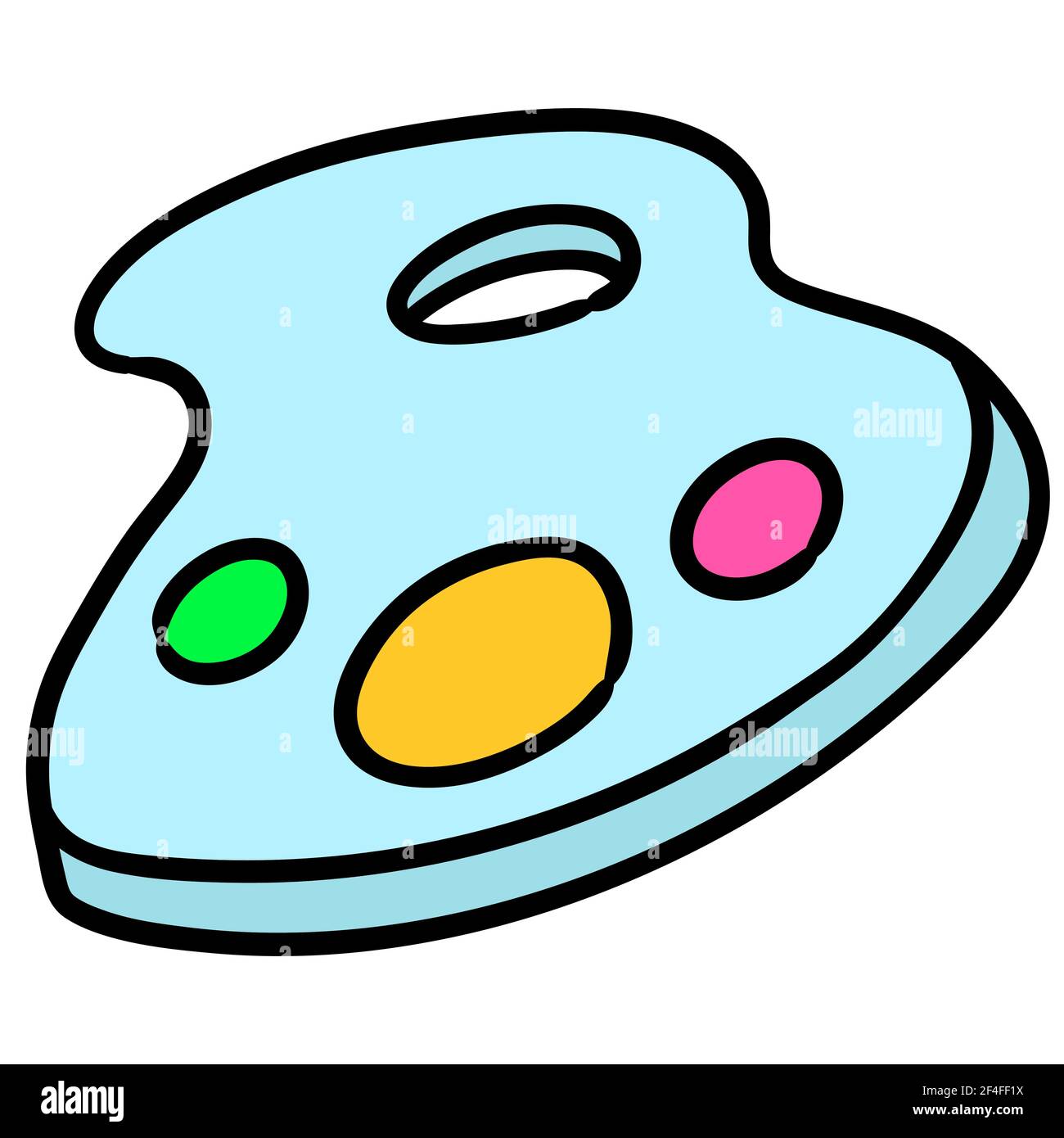 icon paint palette Stock Vector Image & Art Alamy