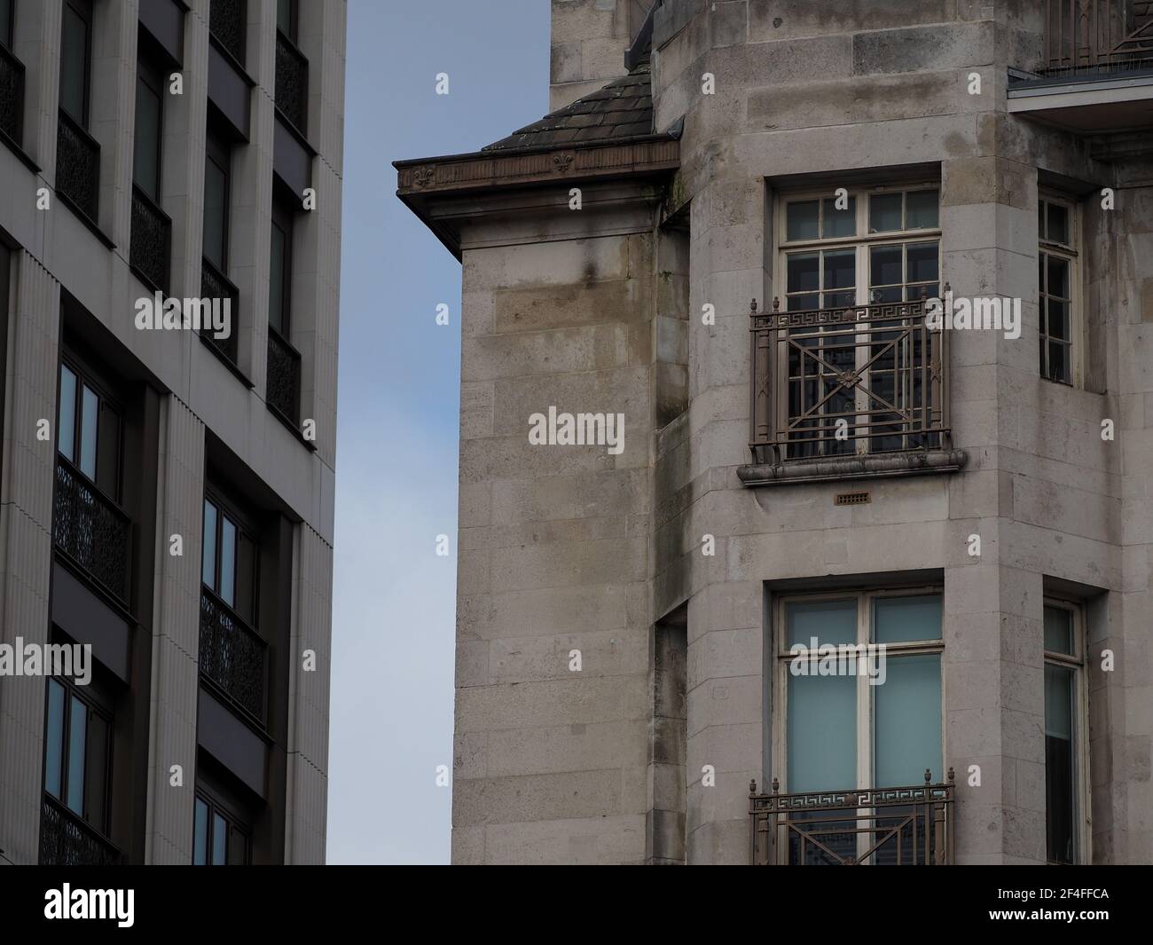 Old and New Architecture Stock Photo - Alamy