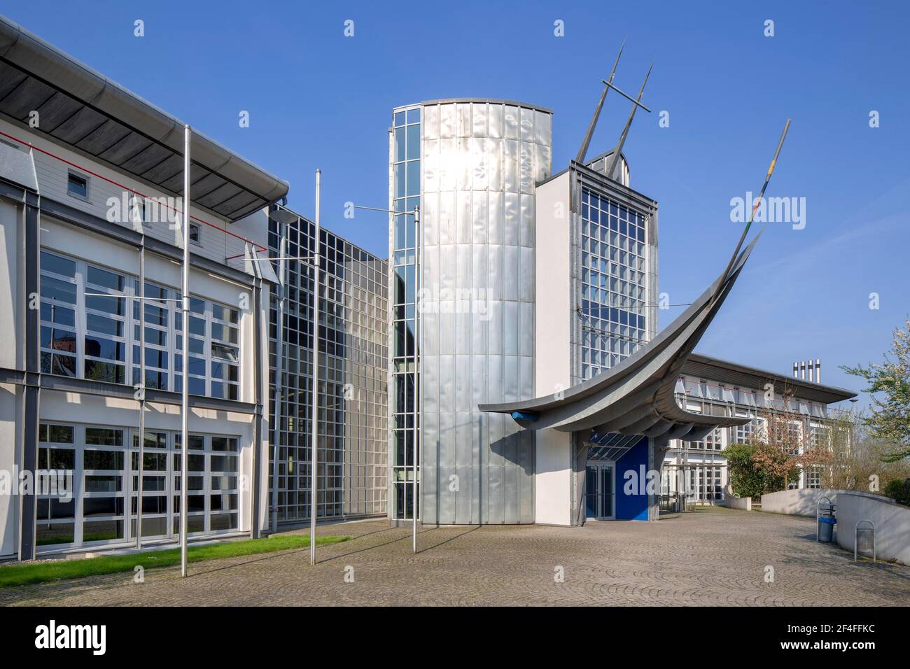 Educational Centre of the Chamber of Crafts, HBZ, Muenster, Westphalia, North Rhine-Westphalia, Germany Stock Photo