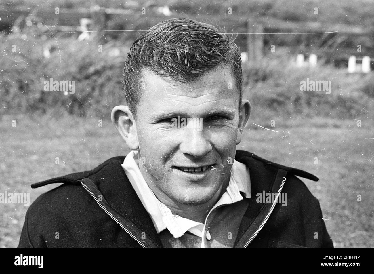 New Zealand rugby touring team 1965 Stock Photo