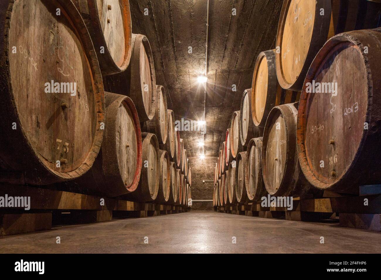 Wooden barrels, beer barrels, brewery, brewhouse, lambic, kriek, geuze