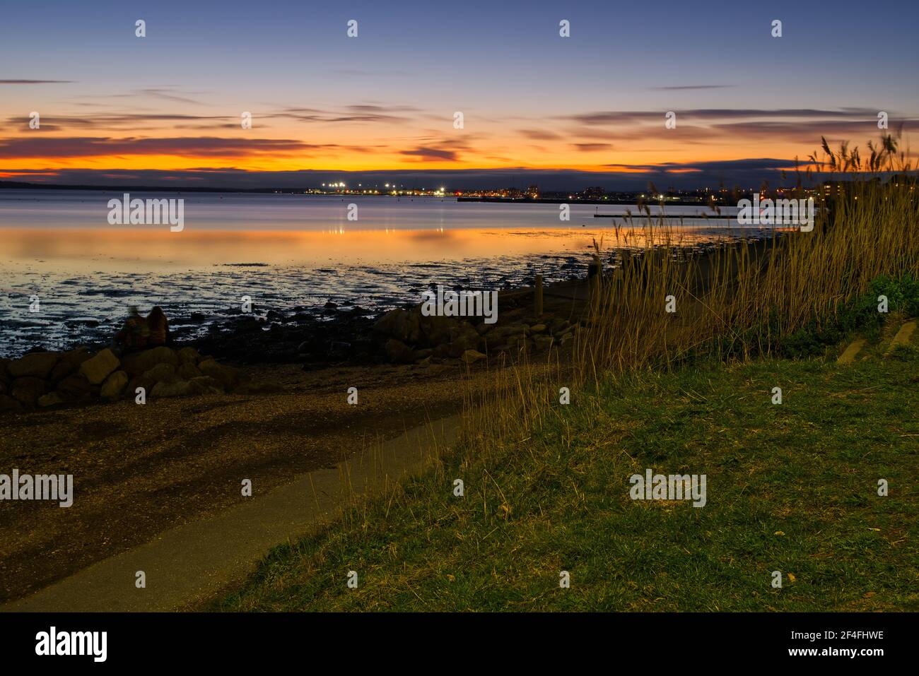 The Evening News, Evening Hill, Poole, Dorset Stock Photo Alamy