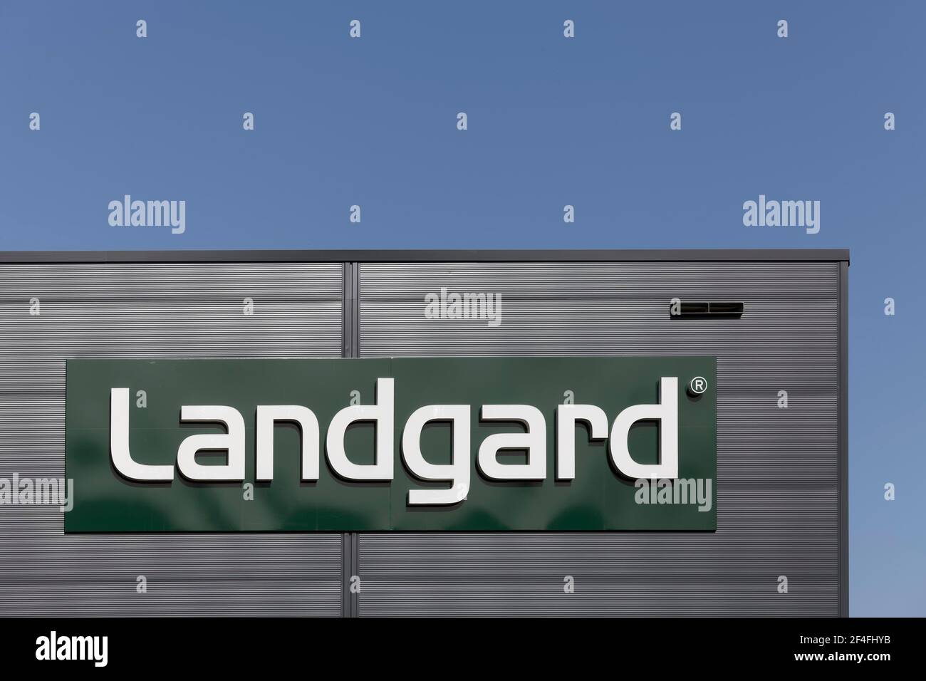 Logo Landgard, producer cooperative for flowers, plants, fruit and