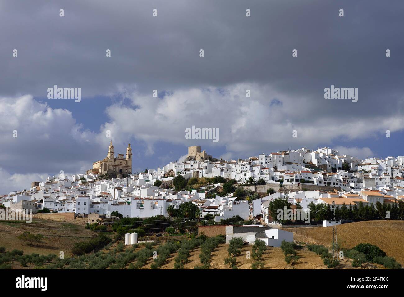 Olvera, province of Cadiz, Andalusia, Spain Stock Photo