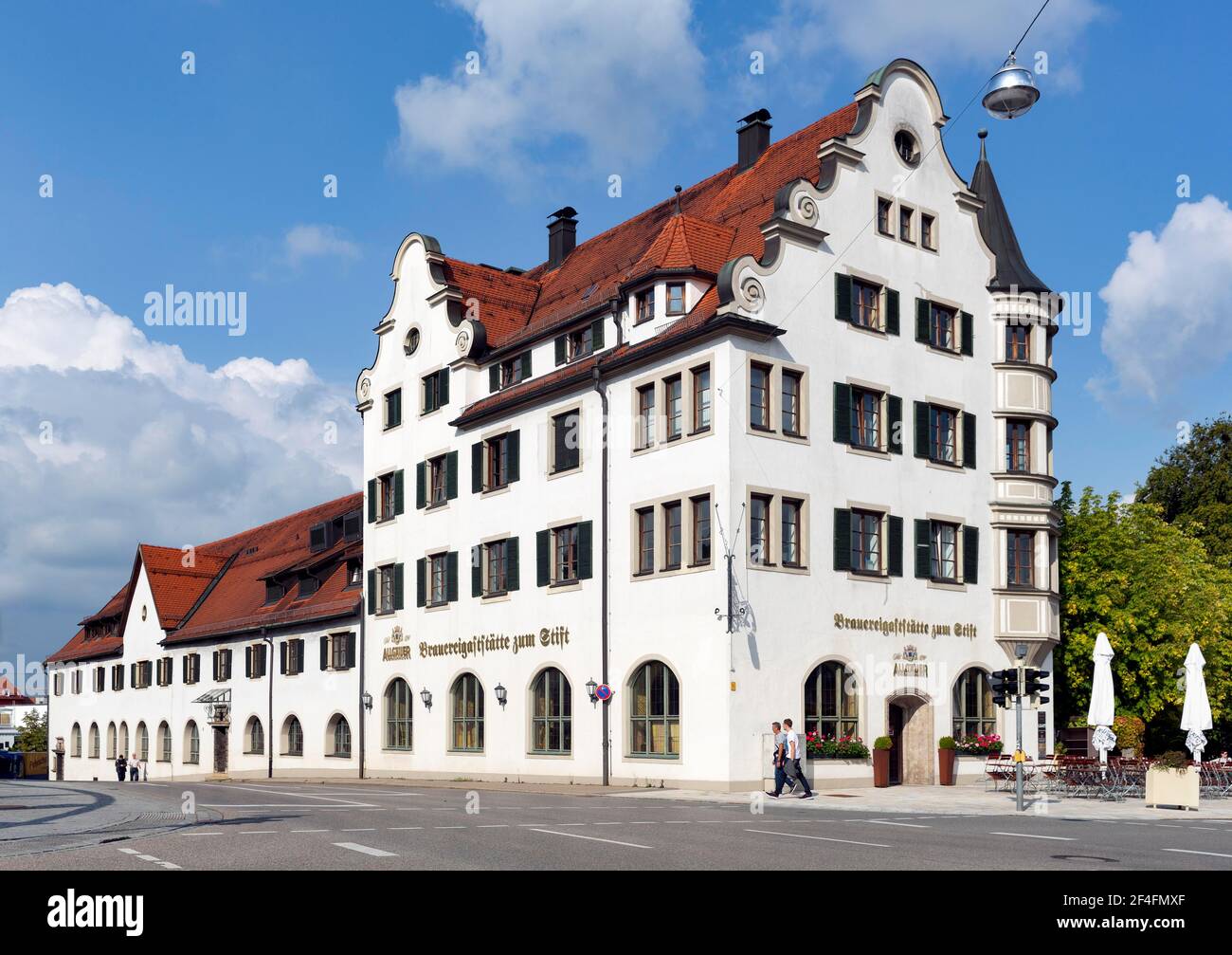 Gasthaus Zum Stift, Kempten, Allgaeu, Bavaria, Germany Stock Photo