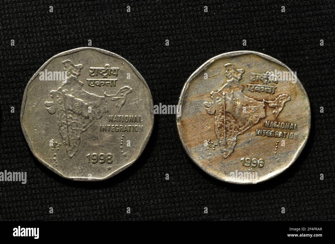 Indian coins images. Coins in India are presently being issued in ...
